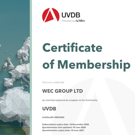 Constructionline Gold Certificate