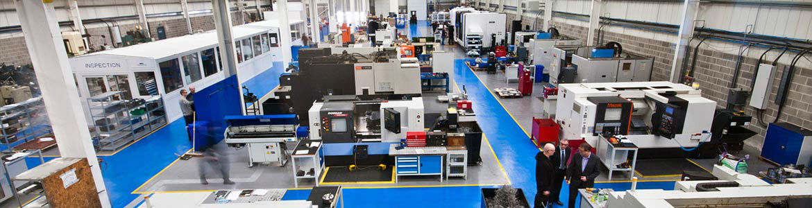 CNC Machining Modern Factory