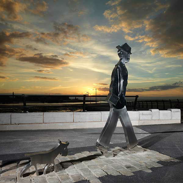 LS Lowry Statue