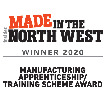 Made in the North West Manufacturing Apprenticeship / Training Scheme Award 2020