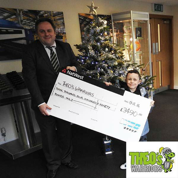 Cheque for Theo