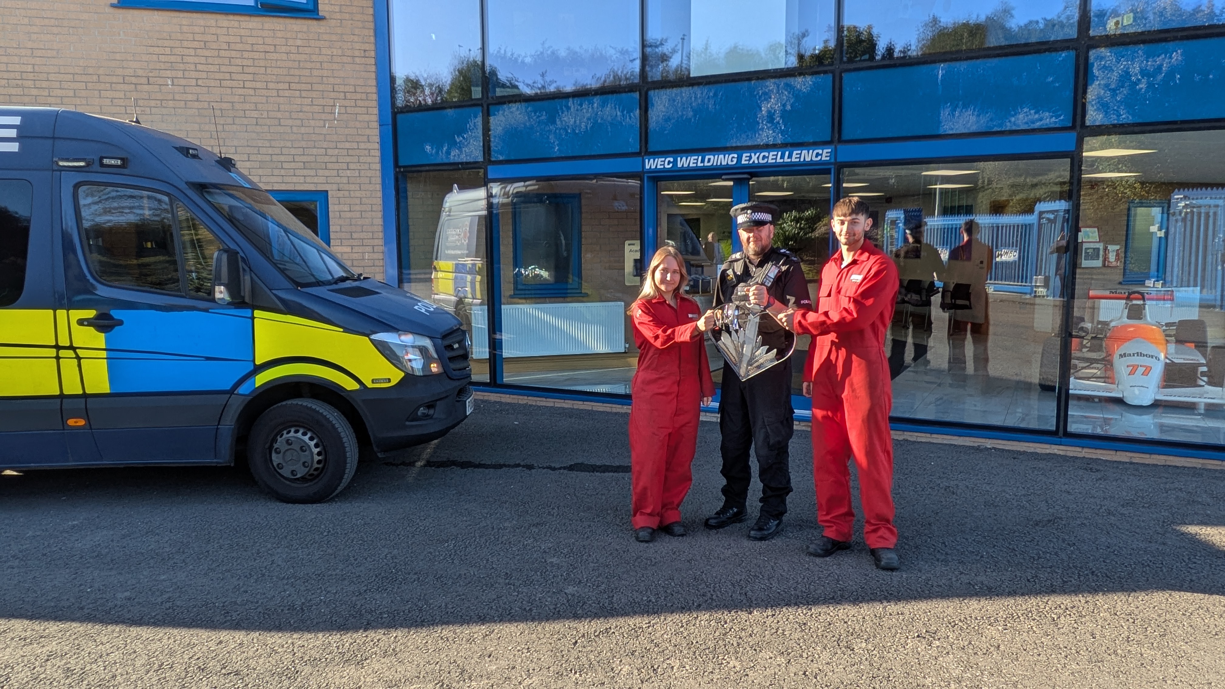 Lives not knives wec group apprentices