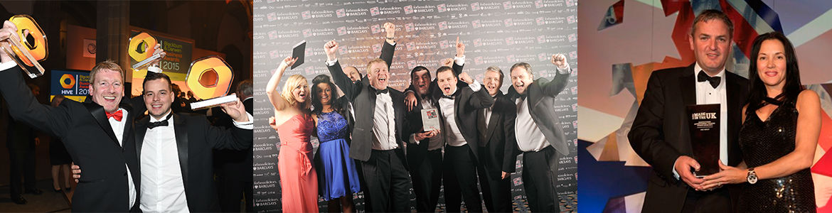WEC staff with awards