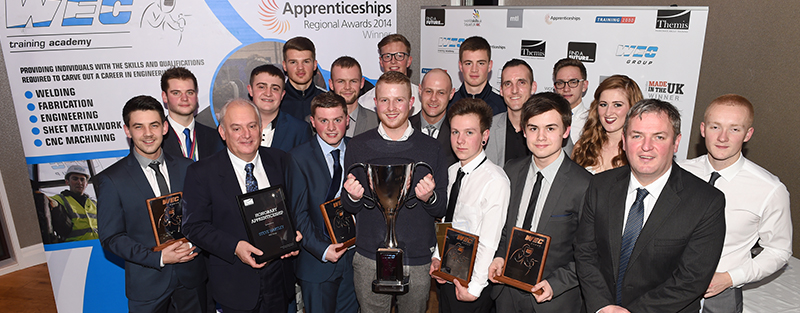 WEC Group apprentice of the year awards 2015
