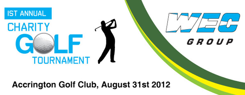 WEC Group Charity Golf Day 2012 Banner