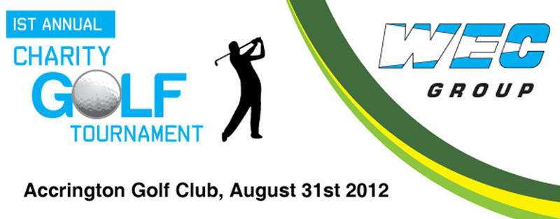 WEC Group golf day graphic