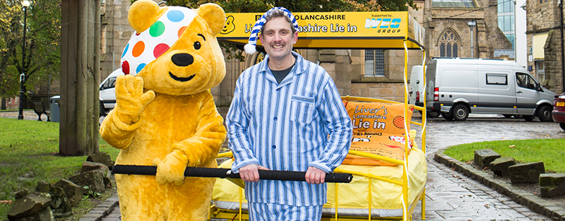 Graham Liver with Pudsey Bear and Push Bed