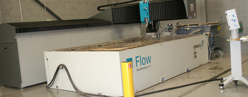 Flow waterjet machine at WECJet