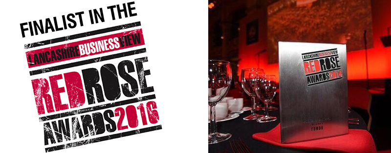Red rose awards trophy