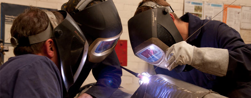 welding and engineering apprentices at WEC training Academy