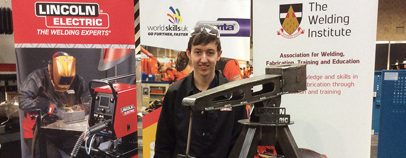 Tyler at WorldSkills UK 2017