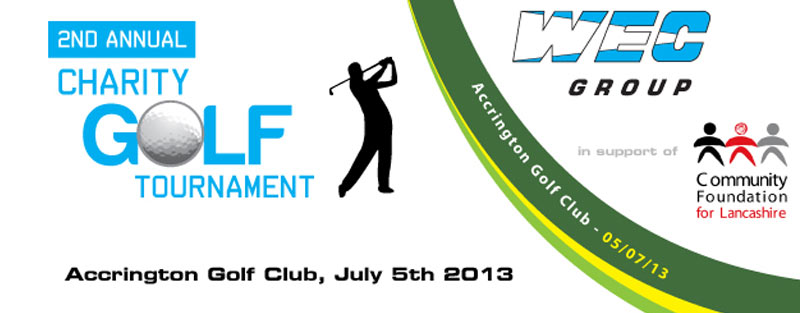 WEC Group Charity Golf Day 2013 Banner