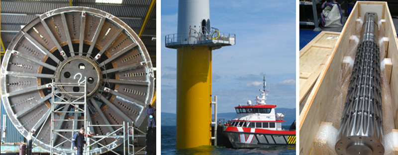 Offshore industry components