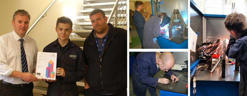 Worldskills UK regional heat in Construction Metalwork
